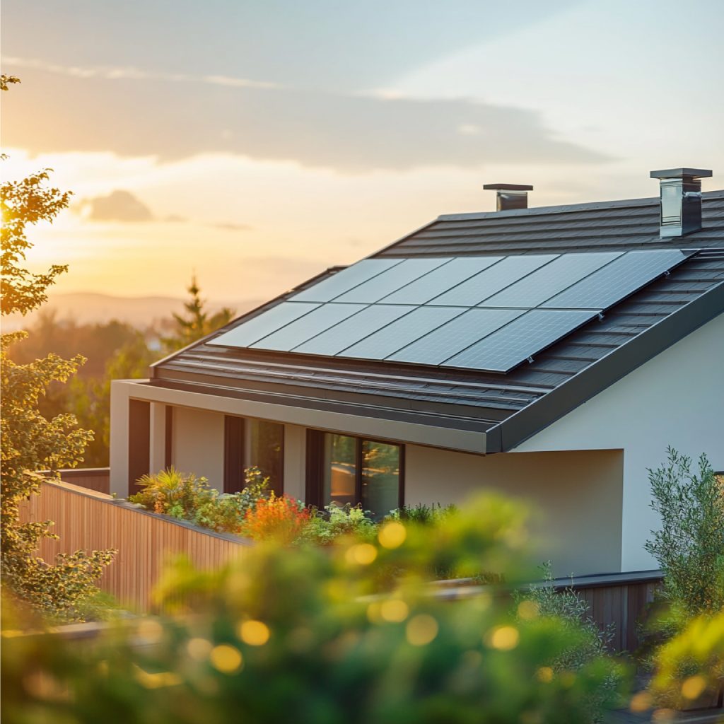 Impianto fotovoltaico su tetto